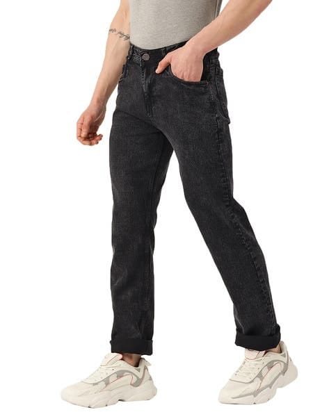 Baggy Grey Jeans for Men