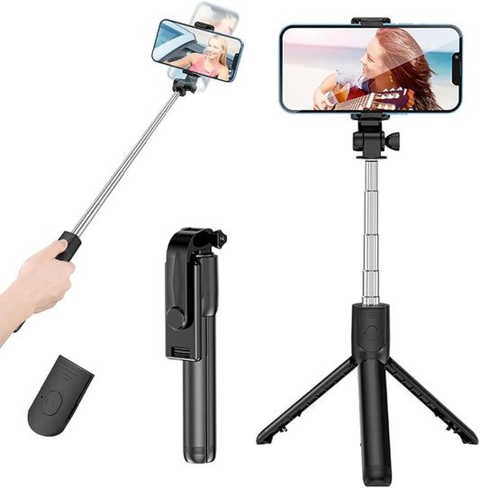 3-in-1 Multifunctional Selfie Stick, Tripod, Monopod Stand & Mobile Stand.