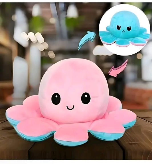 Mini Octopus Toy (Happy And Angry Face)
