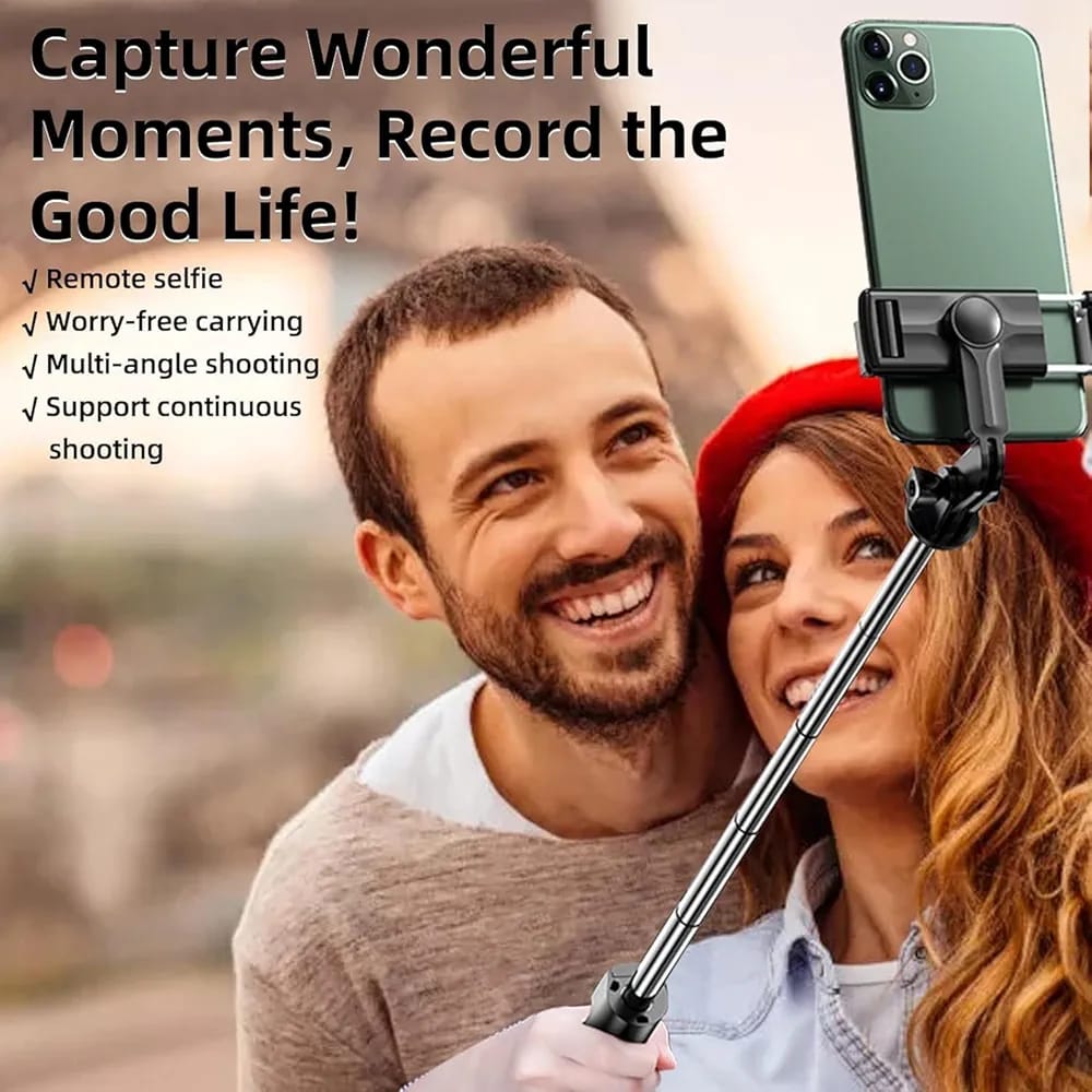 3-in-1 Multifunctional Selfie Stick, Tripod, Monopod Stand & Mobile Stand.