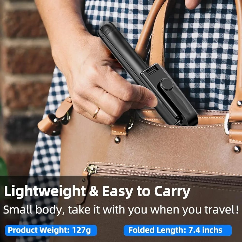 3-in-1 Multifunctional Selfie Stick, Tripod, Monopod Stand & Mobile Stand.